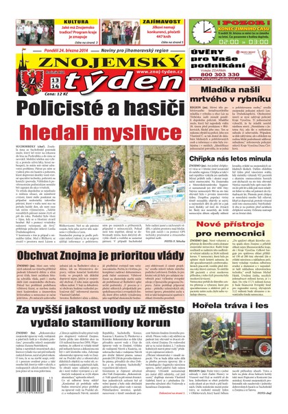 E-magazín Znojemský týden Znojemský týden 13 - 2014 - Znojemský týden