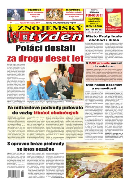 E-magazín Znojemský týden Znojemský týden č. 14 / 2014 - Znojemský týden