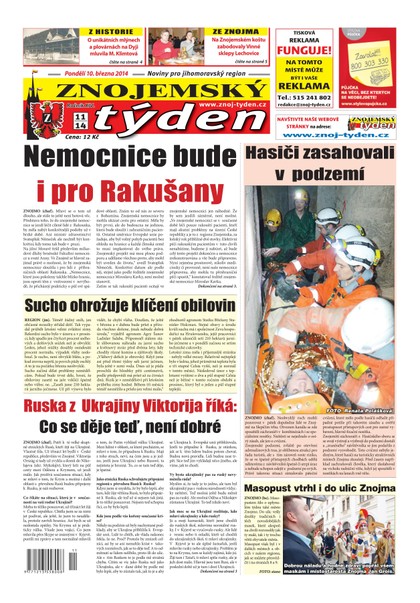 E-magazín Znojemský týden Znojemský týden 11 - 2014 - Znojemský týden