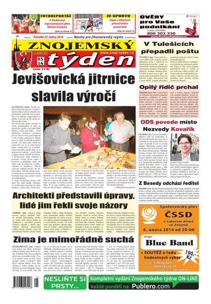 E-magazín Znojemský týden Znojemský týden 05 - 2014 - Znojemský týden