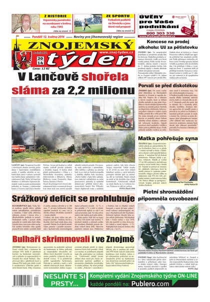 E-magazín Znojemský týden Znojemský týden č. 20/2014 - Znojemský týden