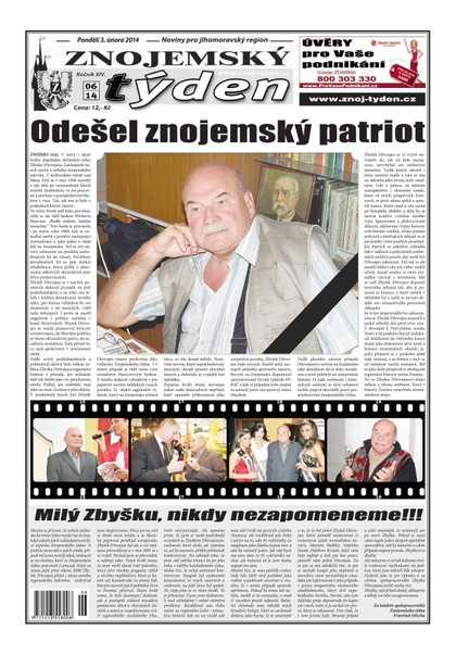 E-magazín Znojemský týden Znojemský týden 06 - 2014 - Znojemský týden