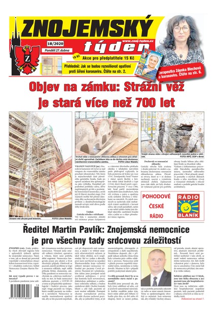 E-magazín Znojemský týden Znojemský týden 18/2020 - Znojemský týden