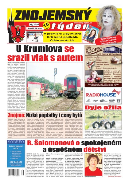 E-magazín Znojemský týden Znojemský týden 35/2016 - Znojemský týden