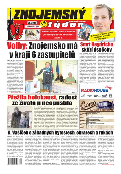 E-magazín Znojemský týden Znojemský týden 41/2016 - Znojemský týden