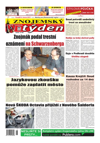 E-magazín Znojemský týden Znojemský týden 06 - 2013 - Znojemský týden