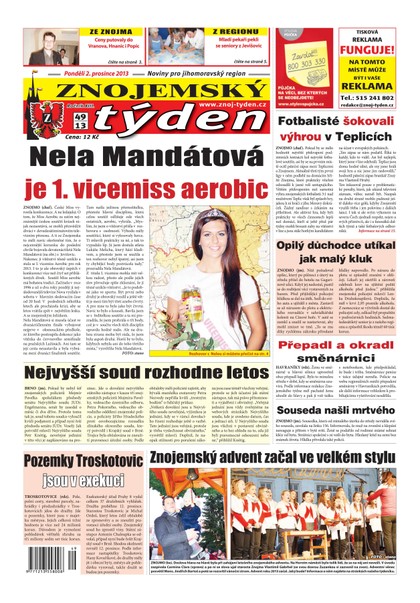 E-magazín Znojemský týden Znojemský týden 49 - 2013 - Znojemský týden