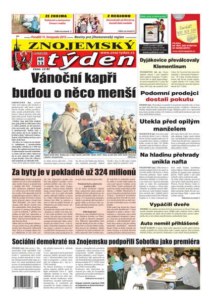 E-magazín Znojemský týden Znojemský týden 46 2013 - Znojemský týden