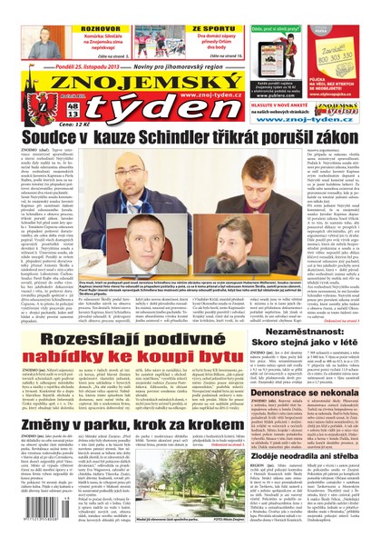 E-magazín Znojemský týden Znojemský týden 48 - 2013 - Znojemský týden