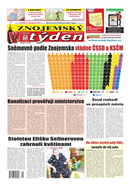 E-magazín Znojemský týden Znojemský týden 45 - 2013 - Znojemský týden