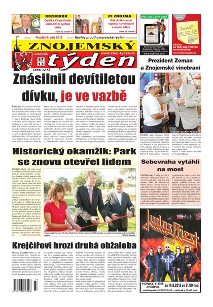 E-magazín Znojemský týden Znojemský týden 37 - 2013 - Znojemský týden