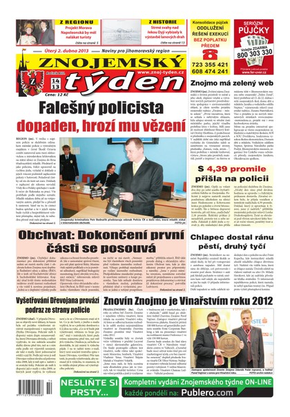 E-magazín Znojemský týden Znojemský týden 14 - 2013 - Znojemský týden