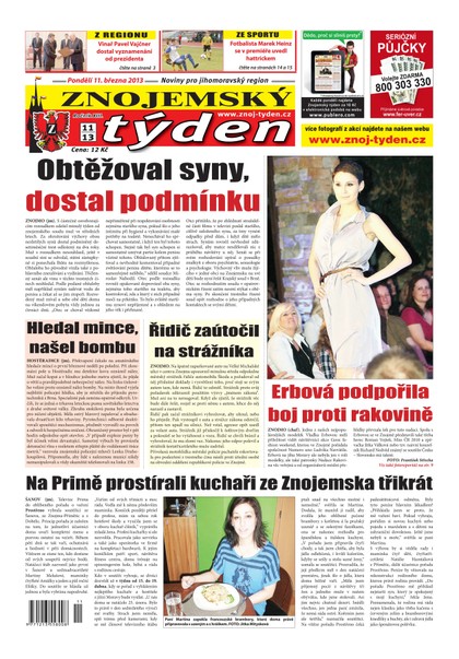 E-magazín Znojemský týden Znojemský týden 11 - 2013 - Znojemský týden