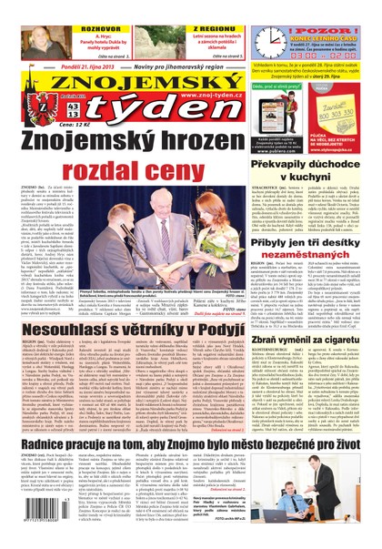 E-magazín Znojemský týden Znojemský týden 43 - 2013 - Znojemský týden