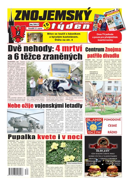 E-magazín Znojemský týden Znojemský týden 34/2017 - Znojemský týden