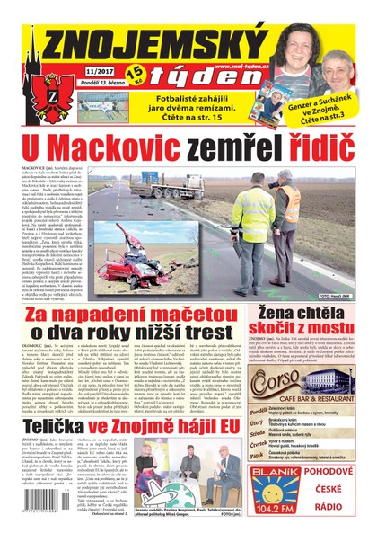 E-magazín Znojemský týden Znojemský týden 11/2017 - Znojemský týden