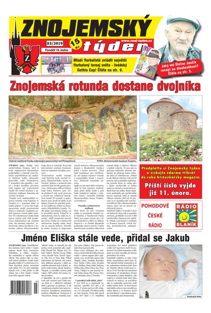 E-magazín Znojemský týden Znojemský týden 03/2019 - Znojemský týden