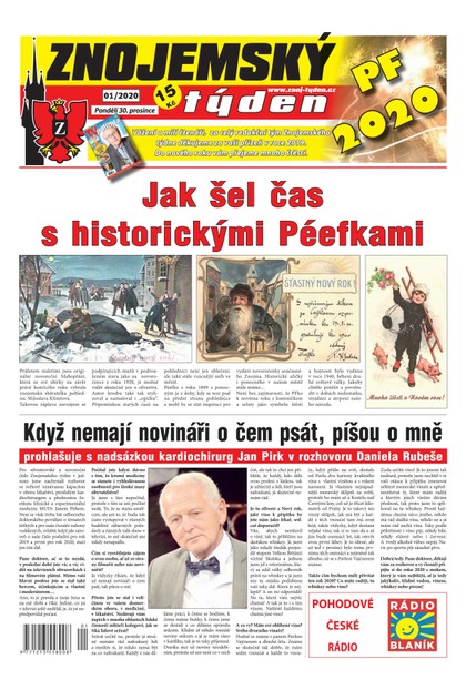 E-magazín Znojemský týden Znojemský týden 01/2020 - Znojemský týden