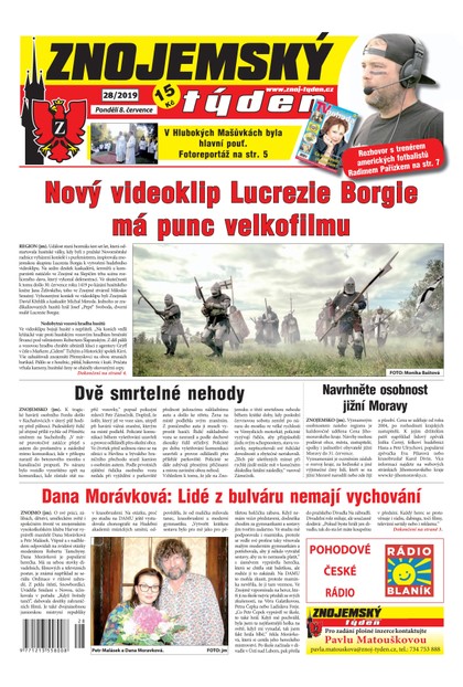 E-magazín Znojemský týden Znojemský týden 28/2019 - Znojemský týden