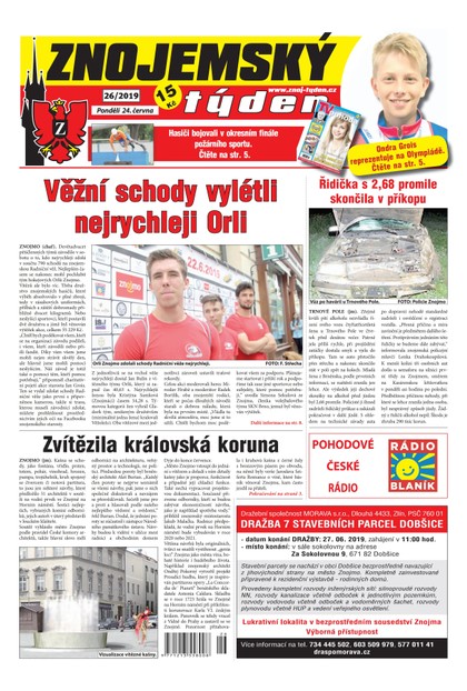 E-magazín Znojemský týden Znojemský týden 26/2019 - Znojemský týden