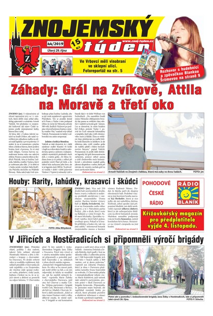 E-magazín Znojemský týden Znojemský týden 44/2019 - Znojemský týden