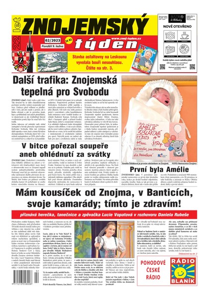 E-magazín Znojemský týden Znojemský týden 02/2023 - Znojemský týden