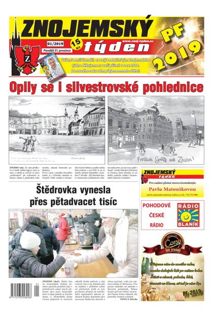 E-magazín Znojemský týden Znojemský týden 01/2019 - Znojemský týden