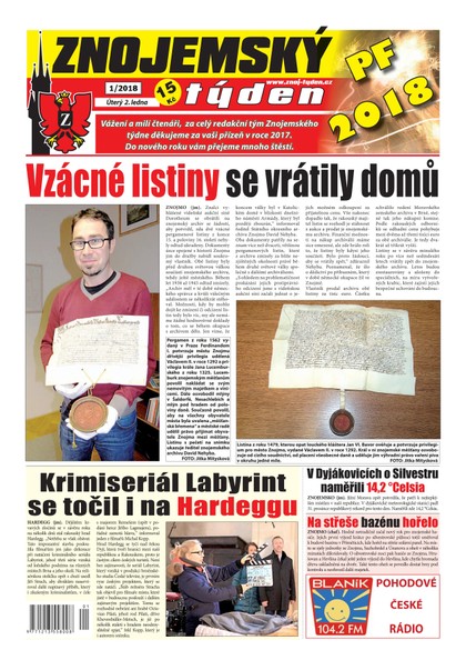 E-magazín Znojemský týden Znojemský týden 01/2018 - Znojemský týden