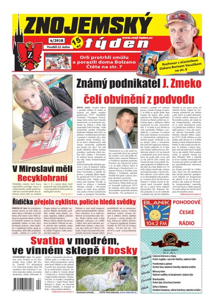 E-magazín Znojemský týden Znojemský týden 04/2018 - Znojemský týden