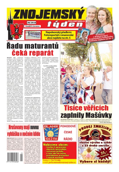 E-magazín Znojemský týden Znojemský týden 28/2018 - Znojemský týden