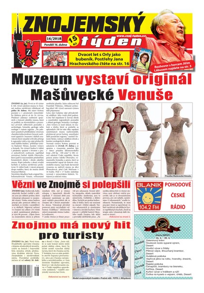 E-magazín Znojemský týden Znojemský týden 16/2018 - Znojemský týden