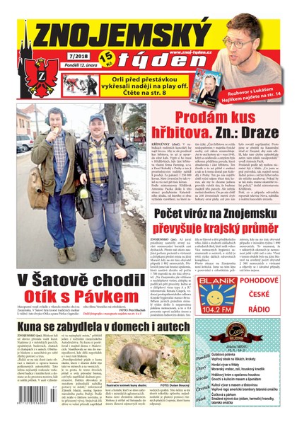 E-magazín Znojemský týden Znojemský týden 07/2018 - Znojemský týden