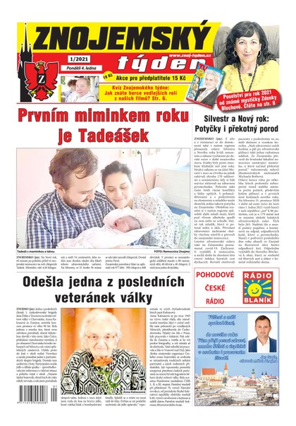 E-magazín Znojemský týden Znojemský týden 1/2021 - Znojemský týden