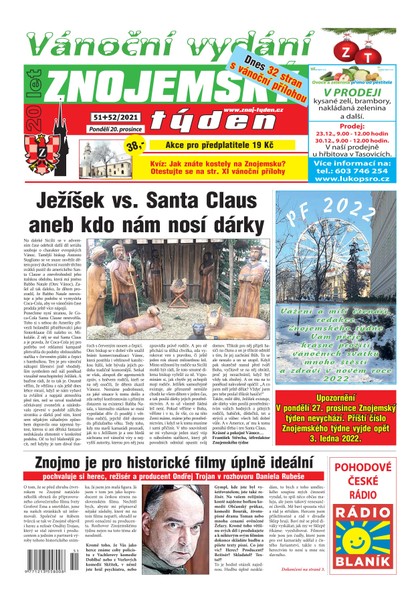 E-magazín Znojemský týden Znojemský týden 51/2021 - Znojemský týden