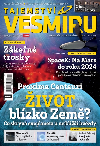 E-magazín Tajemství Vesmíru 11/2016 - Extra Publishing, s. r. o.