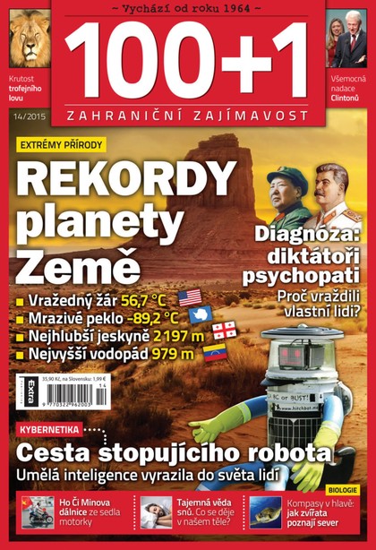 E-magazín 100+1 zahraniční zajímavost 14/2015 - Extra Publishing, s. r. o.