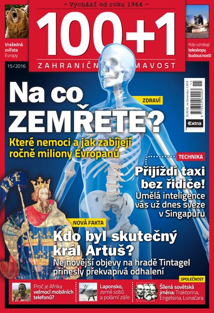 E-magazín 100+1 zahraniční zajímavost 15/2016 - Extra Publishing, s. r. o.