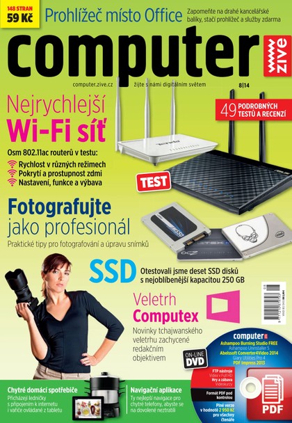 E-magazín COMPUTER 8/2014 - CZECH NEWS CENTER a. s.