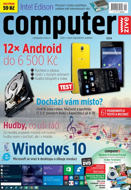 E-magazín COMPUTER 12/2014 - CZECH NEWS CENTER a. s.