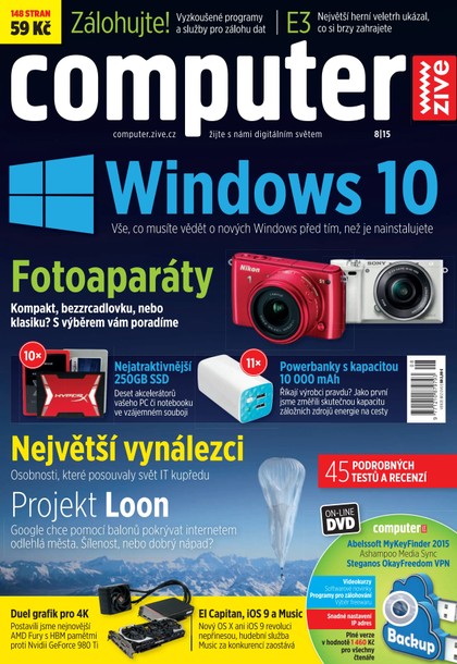 E-magazín COMPUTER 8/2015 - CZECH NEWS CENTER a. s.