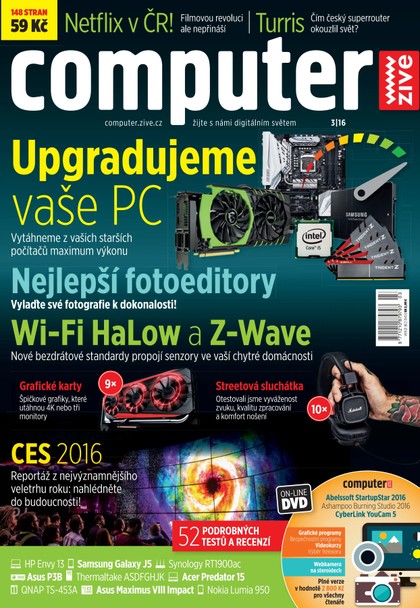 E-magazín COMPUTER 3/2016 - CZECH NEWS CENTER a. s.