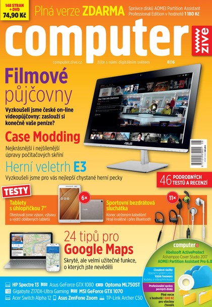 E-magazín COMPUTER 8/2016 - CZECH NEWS CENTER a. s.