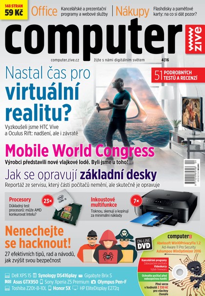 E-magazín COMPUTER 4/2016 - CZECH NEWS CENTER a. s.