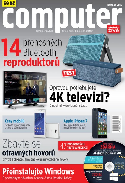 E-magazín COMPUTER 11/2016 - CZECH NEWS CENTER a. s.