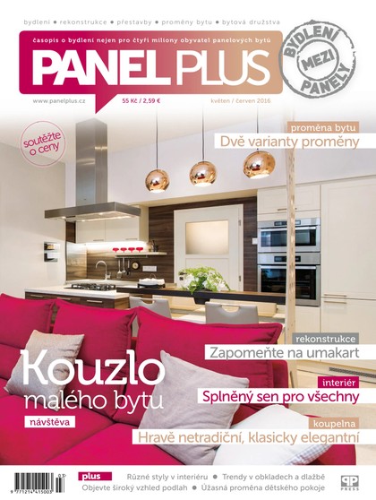 E-magazín Bydlení mezi Panely PANEL PLUS 3/2016  - Panel Plus Press, s.r.o.