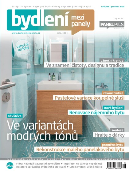 E-magazín Bydlení mezi Panely listopad / prosinec 2018 - Panel Plus Press, s.r.o.