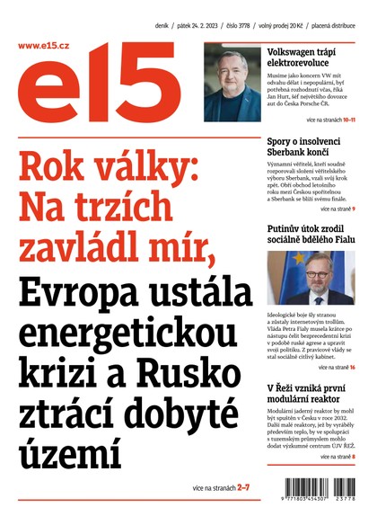 E-magazín E15 - 24.2.2023 - CZECH NEWS CENTER a. s.