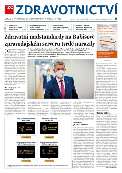 E-magazín Ze Zdravotnictví 25/2020 - A 11 s.r.o.