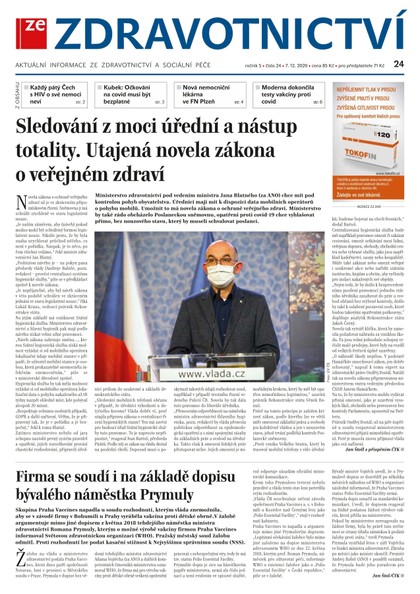 E-magazín Ze Zdravotnictví 24/2020 - A 11 s.r.o.