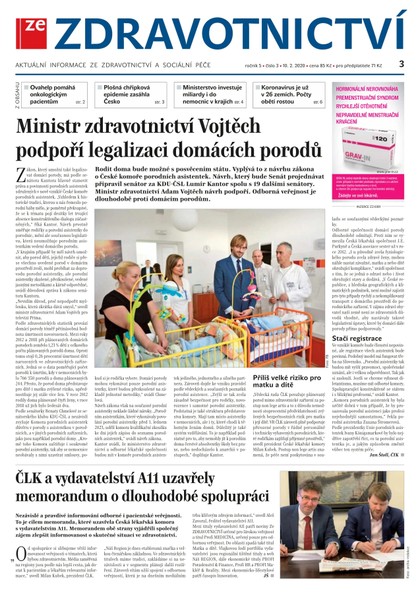 E-magazín Ze Zdravotnictví 3/2020 - A 11 s.r.o.